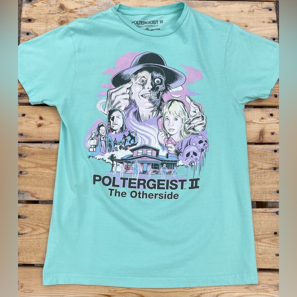 Poltergeist II The Otherside Tee Goodie Two Sleeves SZ MED Horror Scary Movie